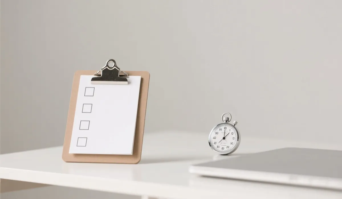 核对与复盘的清单示意图